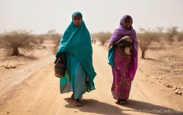 차드와 수단 국경 문제 - Pre-Conflict Pastoral Life**
"A wide, serene landscape shot depicting nomadic herders from both ... 차드와 수단 국경 문제 - Pre-Conflict Pastoral Life**
"A wide, serene landscape shot depicting nomadic herders from both ...
