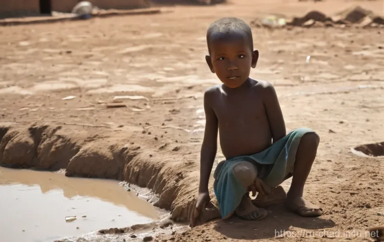 차드의 공공 위생과 식수 문제 - **Prompt 1: The Long Walk for Water**
A wide shot of a determined Chadian woman, in her late 20s... 차드의 공공 위생과 식수 문제 - **Prompt 1: The Long Walk for Water**
A wide shot of a determined Chadian woman, in her late 20s...