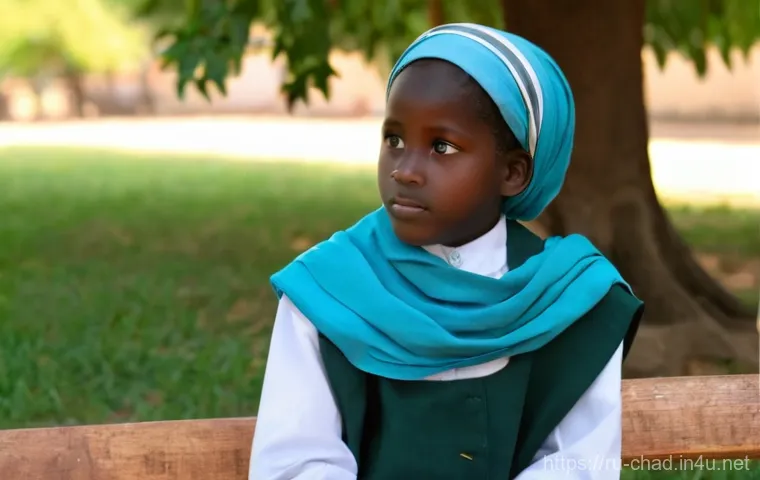 차드의 여성 인권과 사회적 역할 - **Prompt:** A bustling scene at a vibrant open-air market in Chad. Several Chadian women of varying ...
